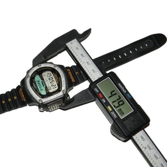 Rare Vintage Casio ALT-6100 950 Alti-Thermo Twin Sensor Digital Watch - Picture 7 of 9